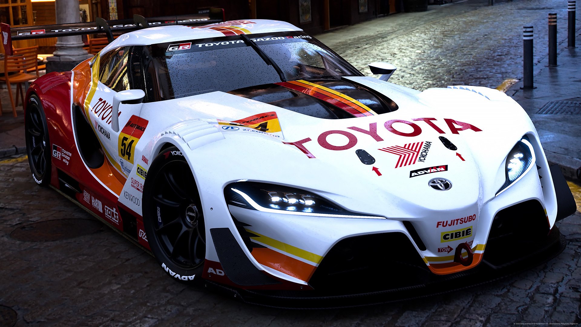 Toyota FT-1 Gr.3 retro TRD livery