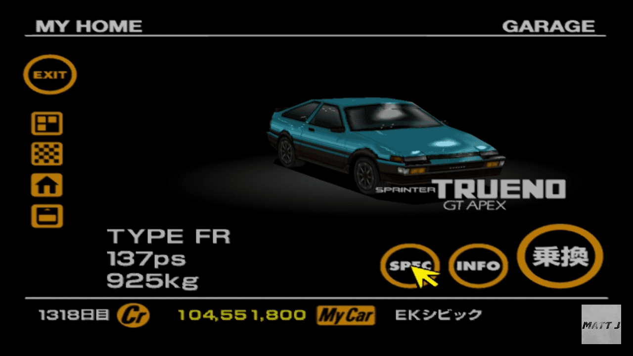 Toyota Sprinter Trueno GT-Apex AE86 Light Blue