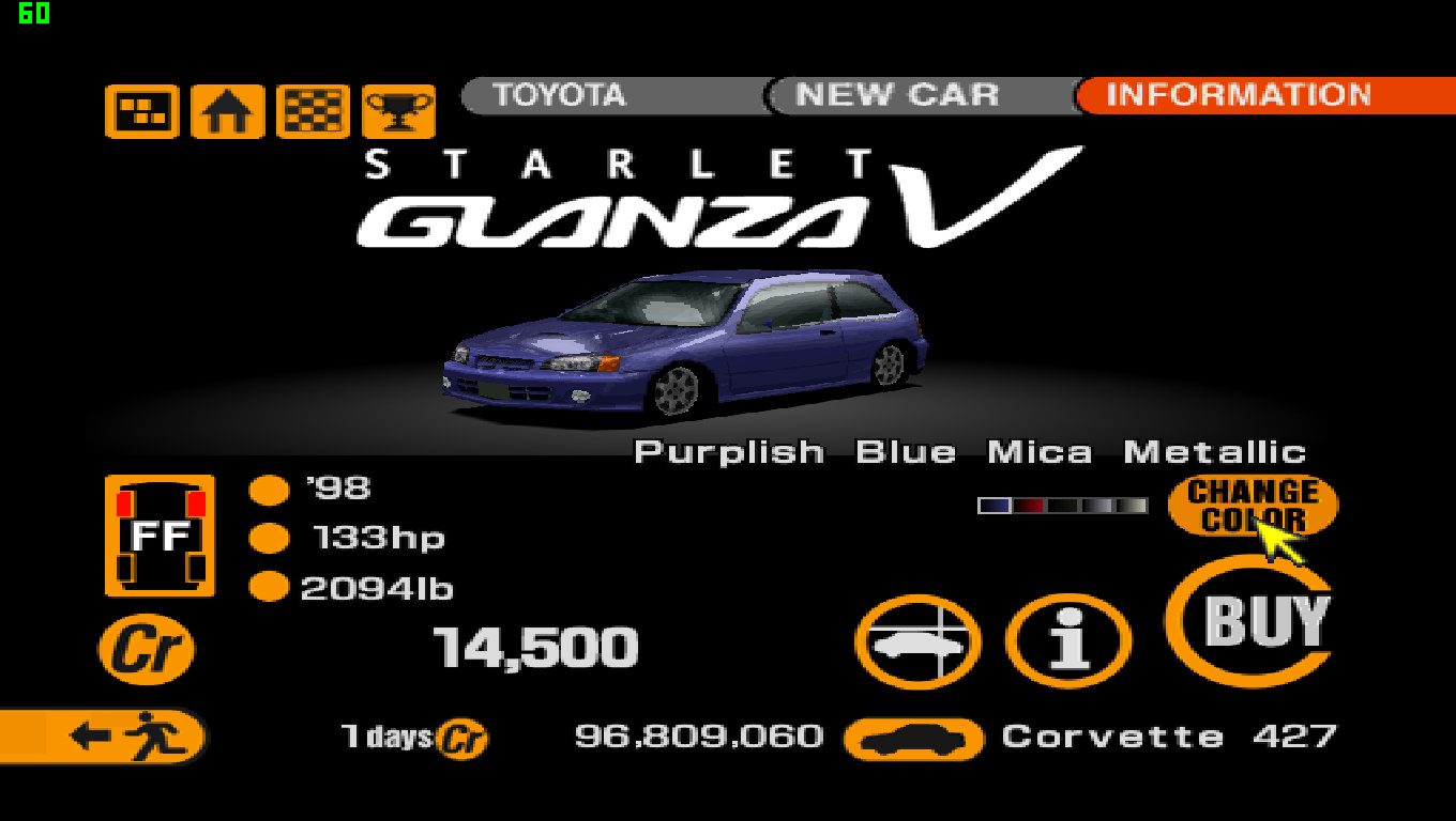 Toyota Starlet Glanza V