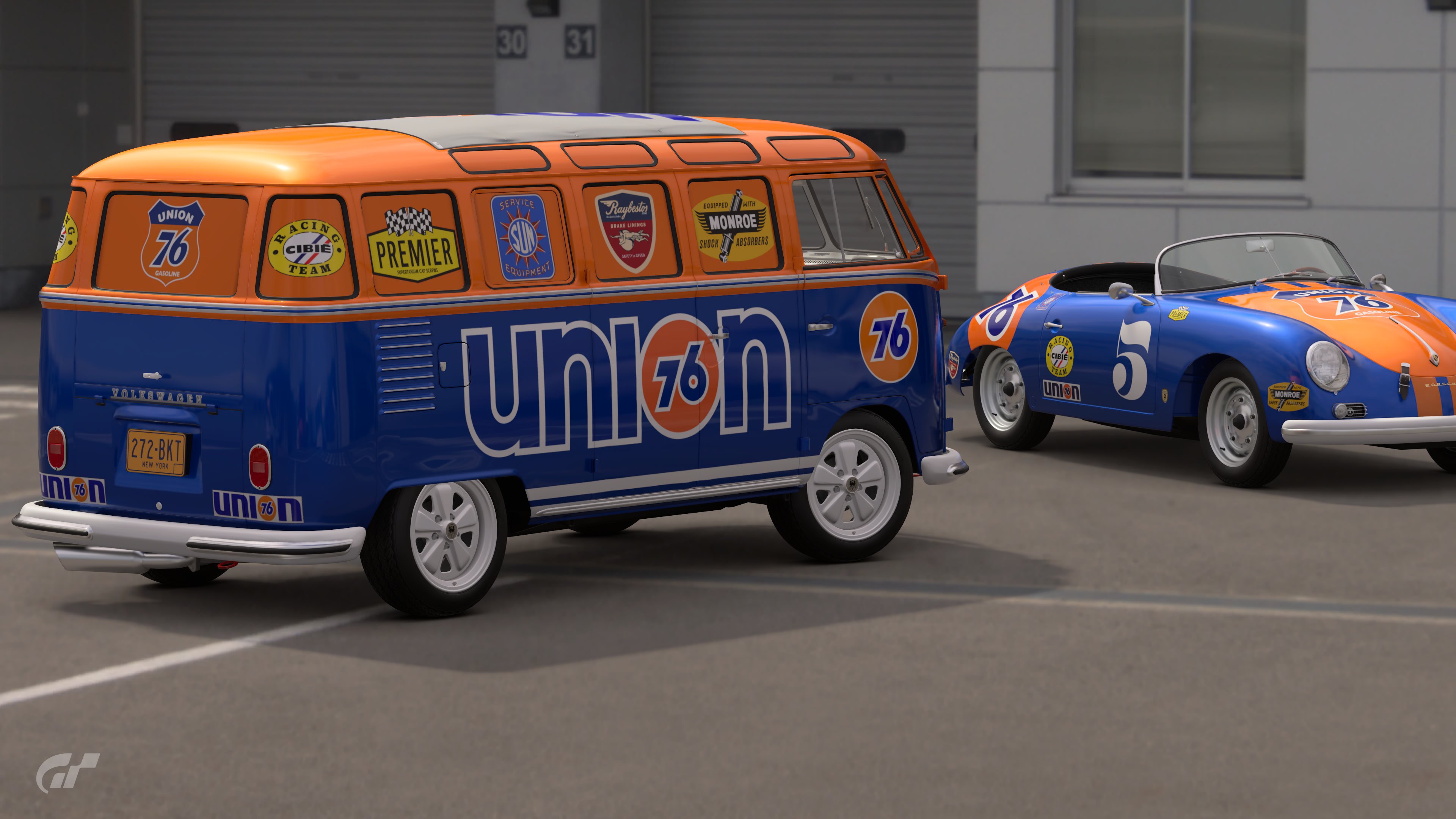 Union 76 retro team