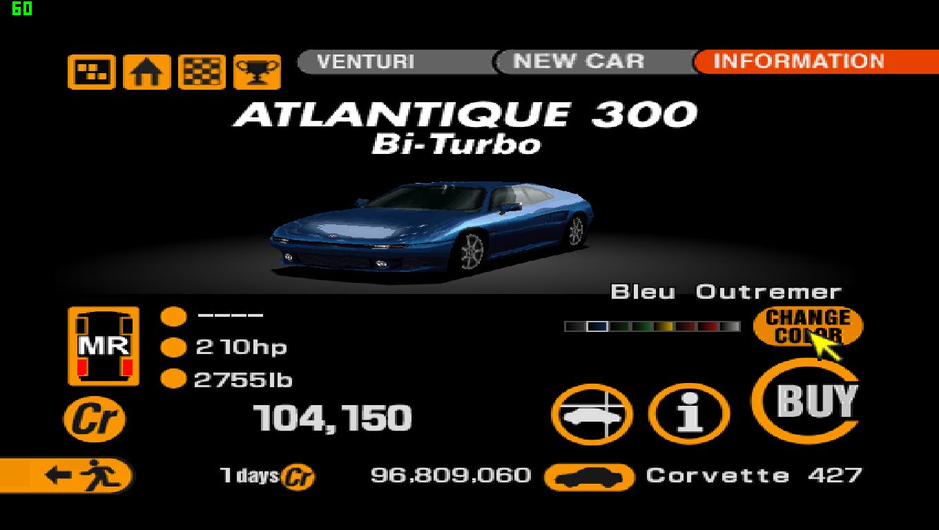 Venturi Atlantique 300 Bi-Turbo