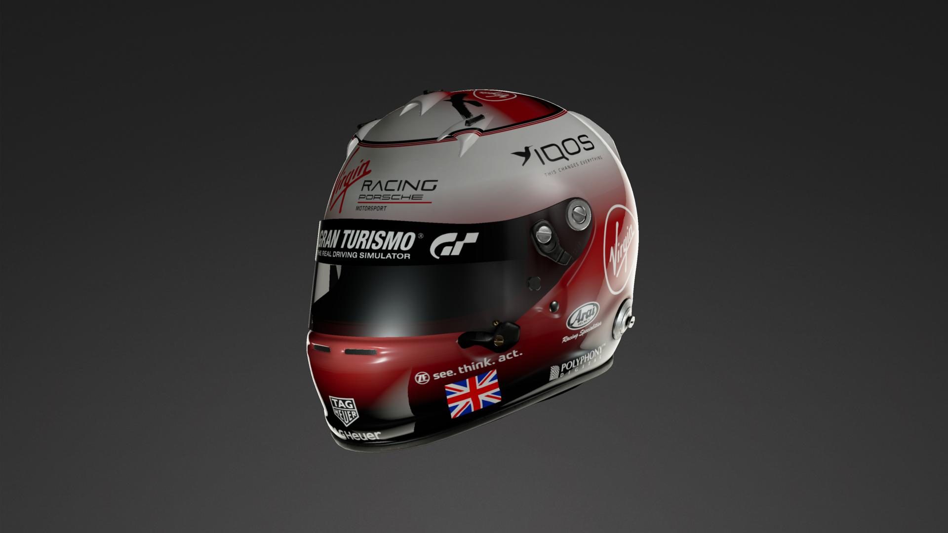 Virgin Racing Porsche Helmet