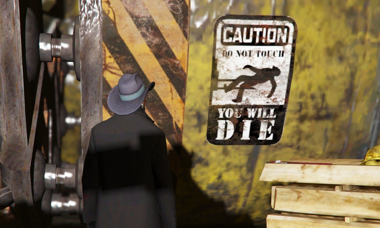 Warning signs in Los Santos are crudely humored 1