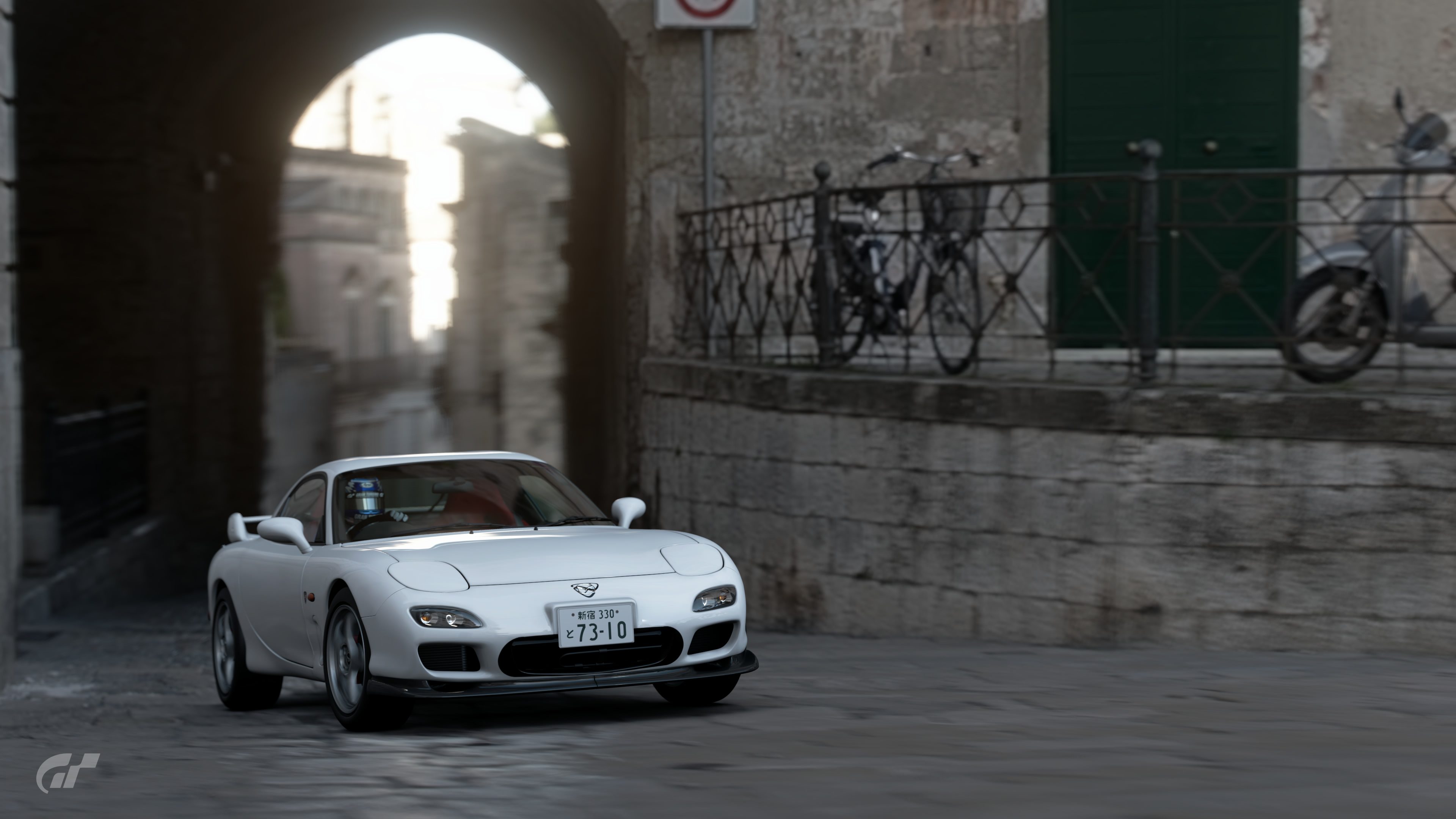 White 2002 Mazda RX-7 FD