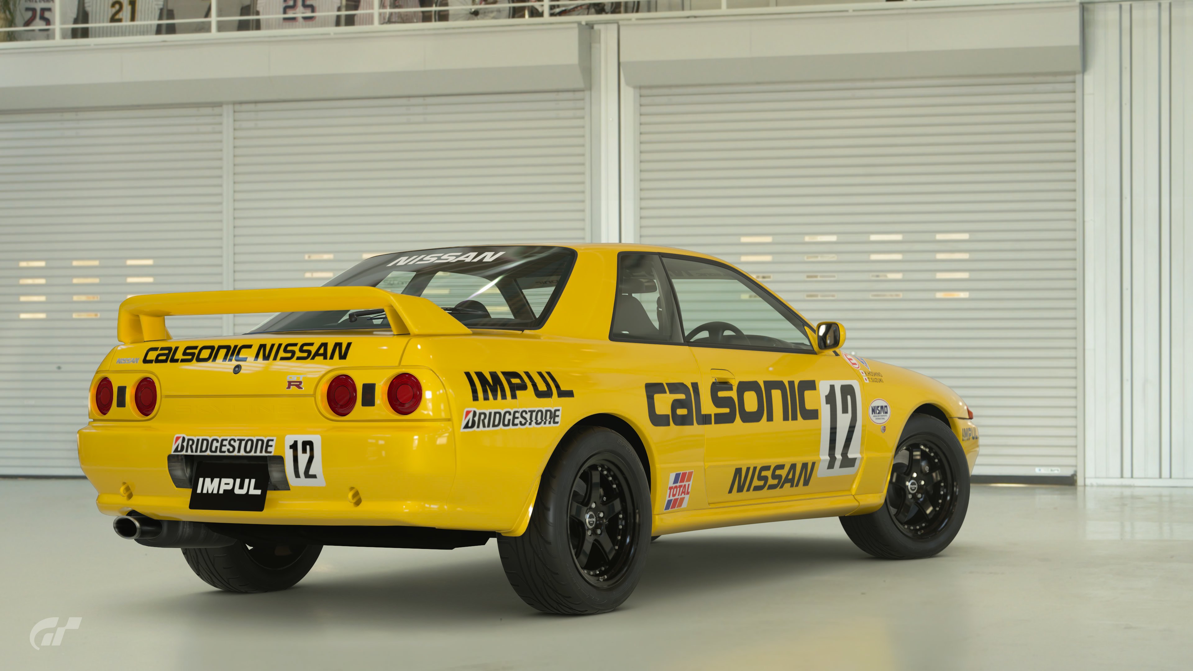Yellow Calsonic R32 Fix - Rear