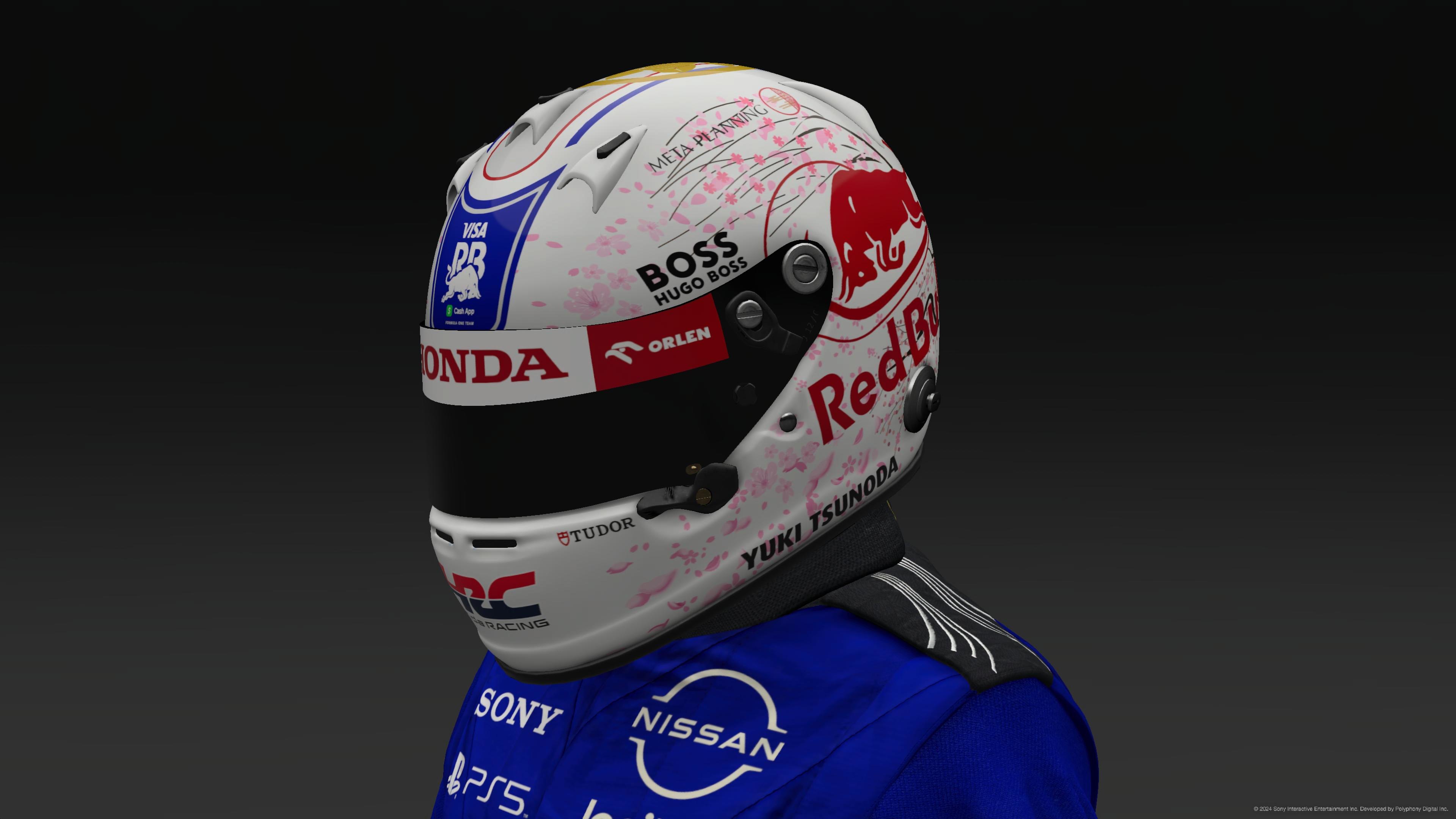 Yuki Tsunoda 2025 Mk.1 VCARB Helmet