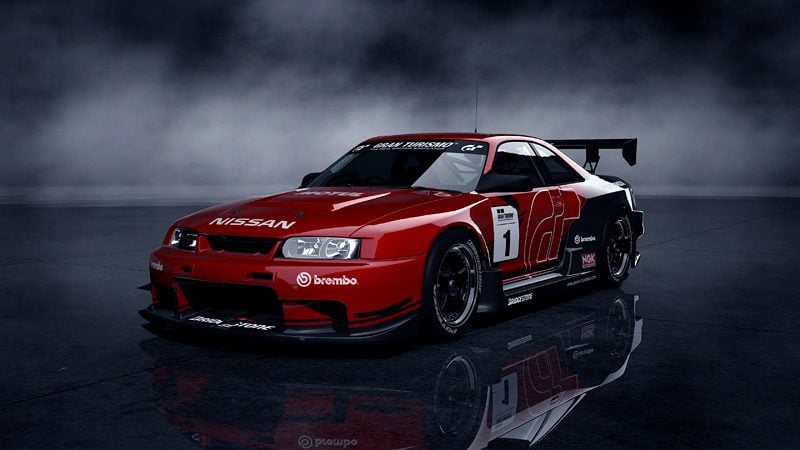 Gran Turismo 4 Pace Car skin for R34 Z-Tune