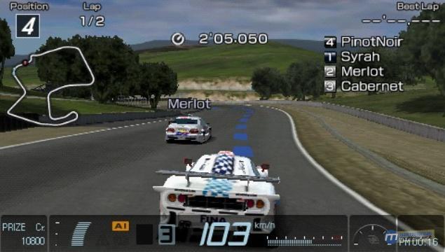 Gran Turismo PSP : la liste des 830 voitures