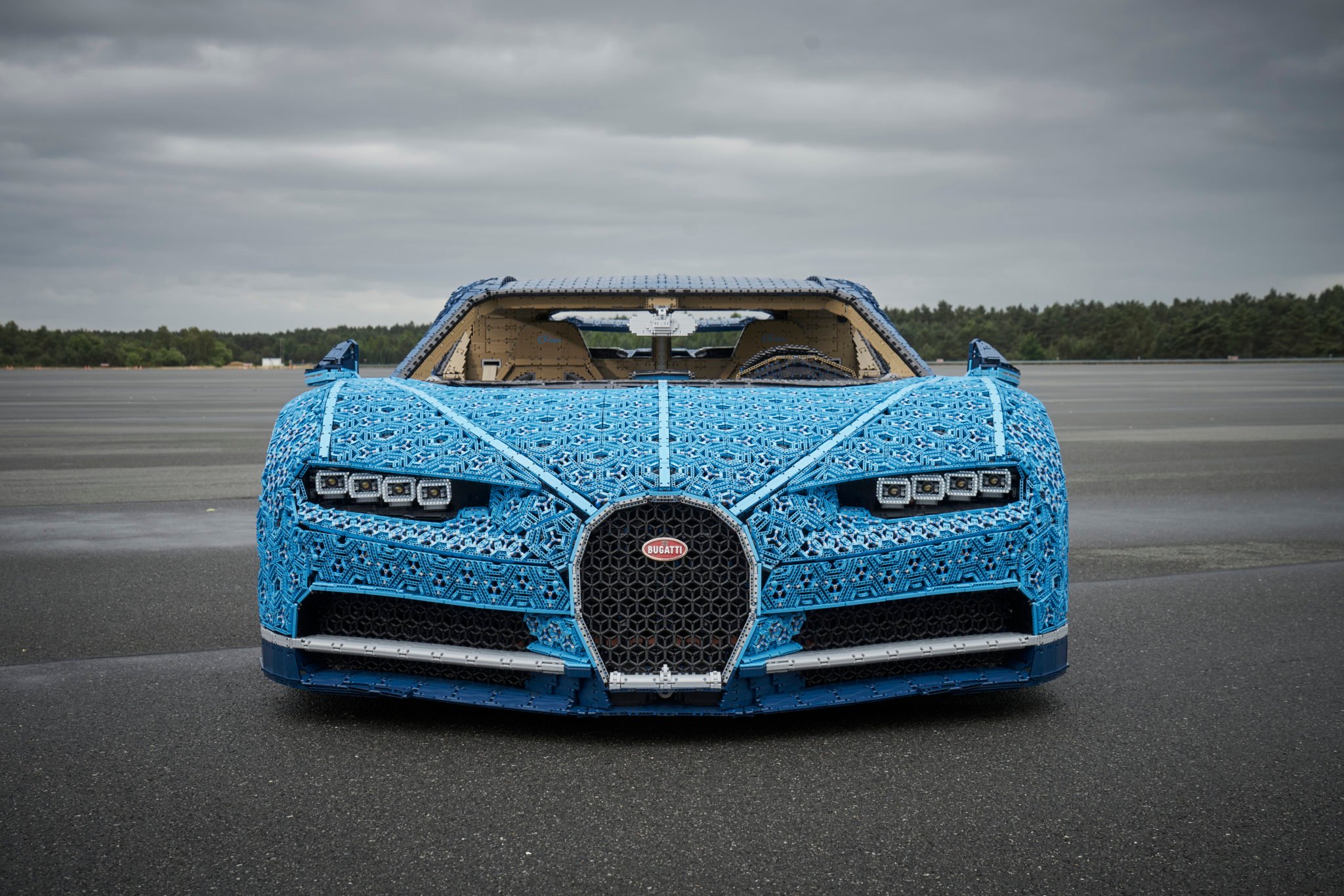 This Insane Life-Size Lego Technic Bugatti Chiron Is Drivable