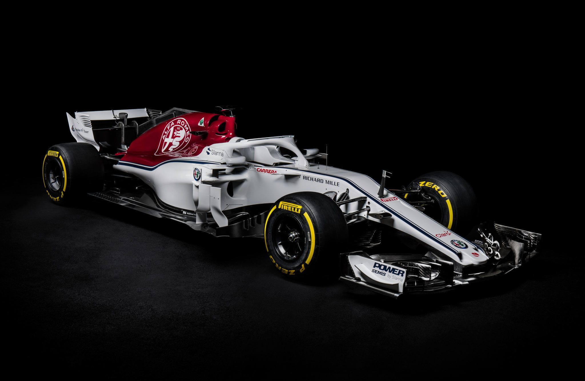 Sauber Reveals the Alfa Romeo branded C37 for 2018 F1 Season