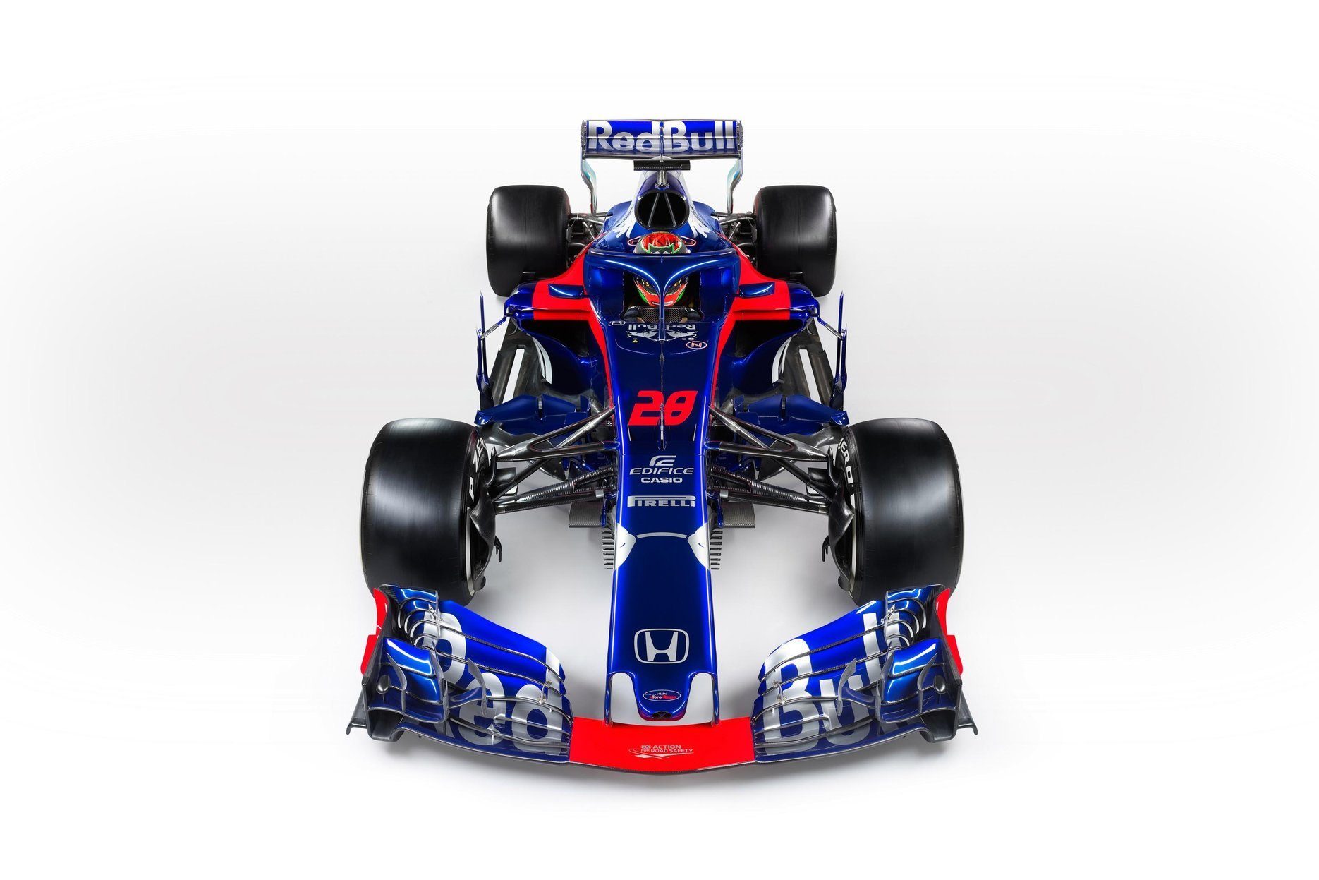 Toro Rosso Launches The Honda Powered Str13 For 18 F1 Season Gtplanet