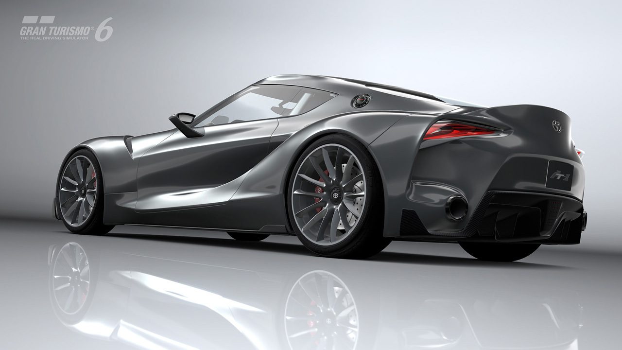 Drive the Toyota FT-1 Concept Coupé in Gran Turismo®6 