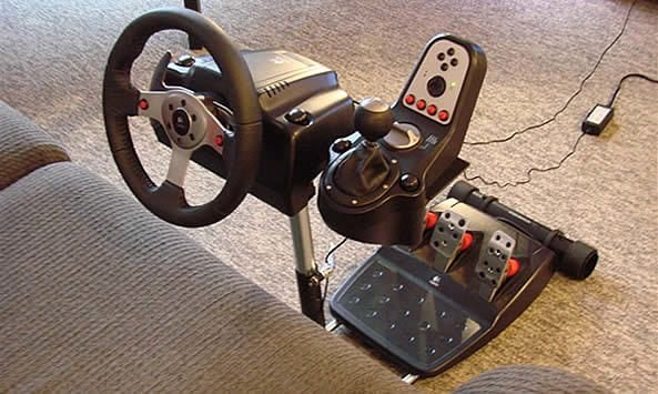 city car driving simulator steering wheel setup