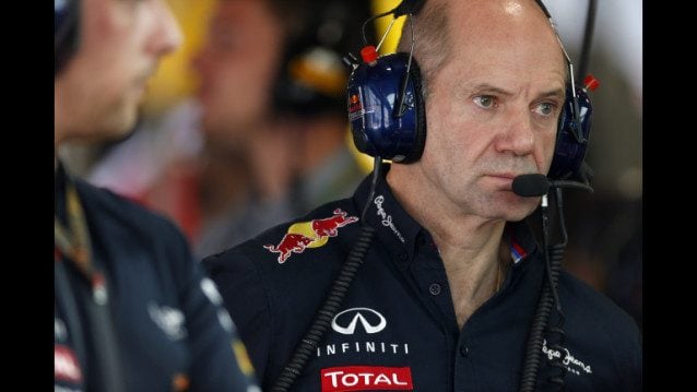 Red Bull Racing Chief Technical Officer Adrian Newey.