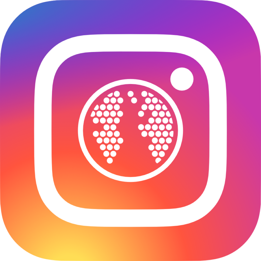  - follow us instagram circle png