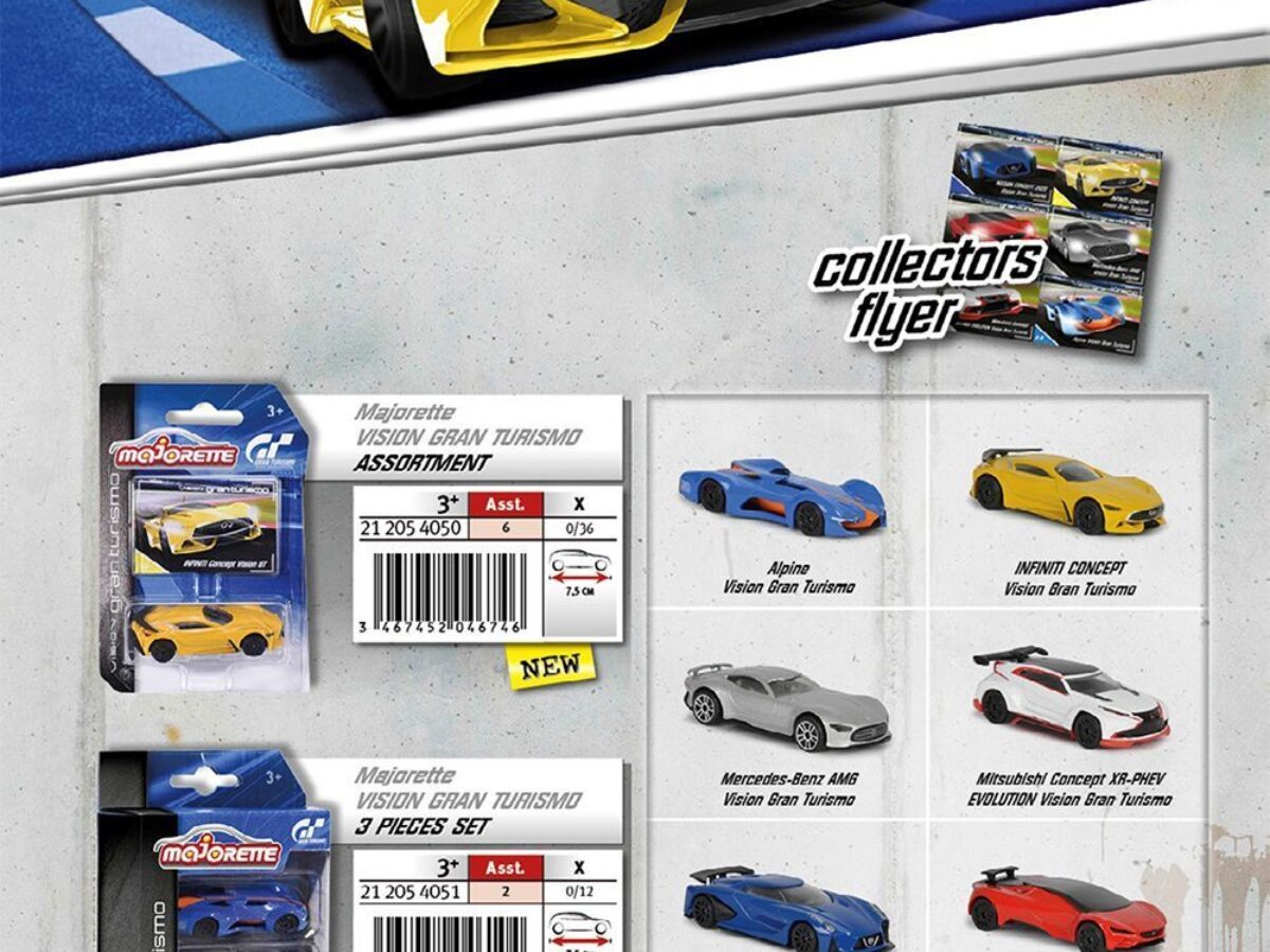 Majorette S Vision Gt Diecast Line Picks Up Where Hot Wheels Left Off Gtplanet