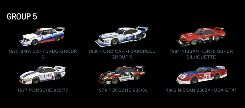 project cars 2 list
