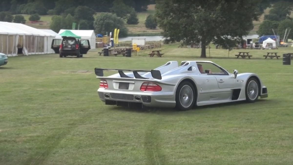 Watch This Ultra Rare Clk Gtr Roadster Get Spanked Up A Country Road