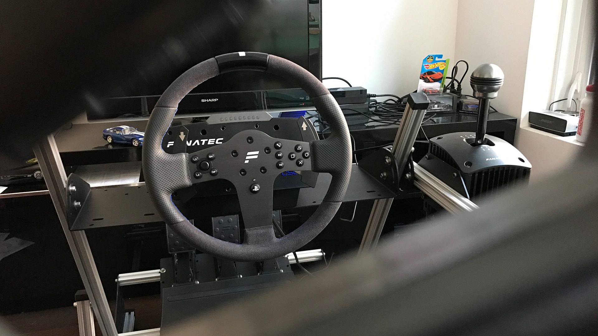 racing simulator cockpit
