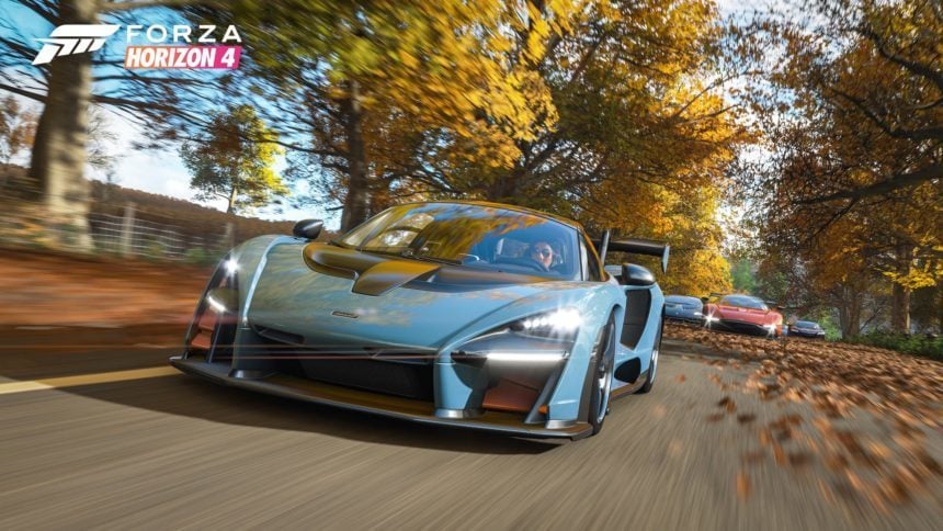 Need for Speed 1 - Autumn Valley with Ferrari 512 TR (Single Race) 