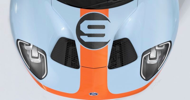 2019 Ford GT Heritage Edition Wears Classic Gulf Livery – GTPlanet