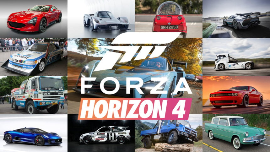 forza horizon 4 car list image