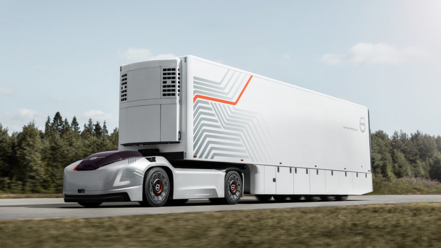 Volvo Trucks Introduces Vera, a Fully Autonomous Electric Semi Truck ...