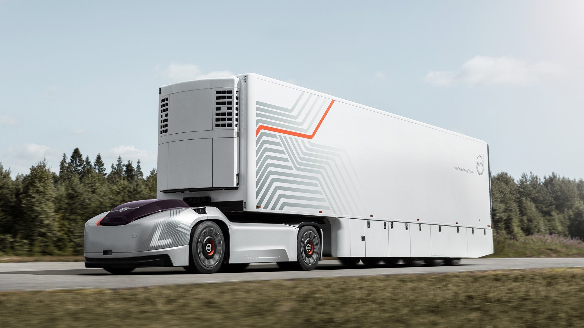  Volvo  Trucks  Introduces Vera a Fully Autonomous Electric 