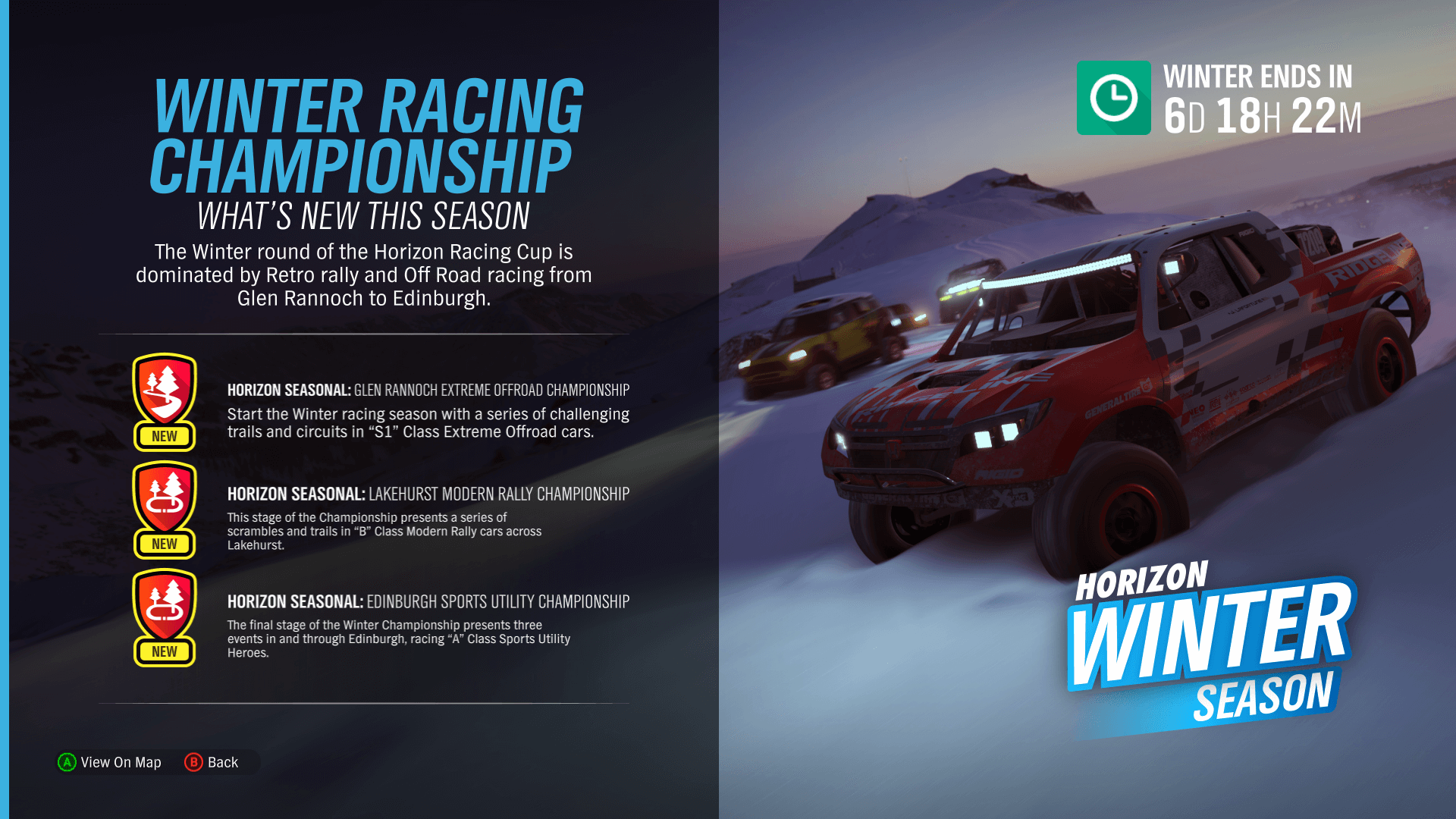 Brave An Icy Tundra In Latest Forza Horizon 4 Seasonal Events Gtplanet 
