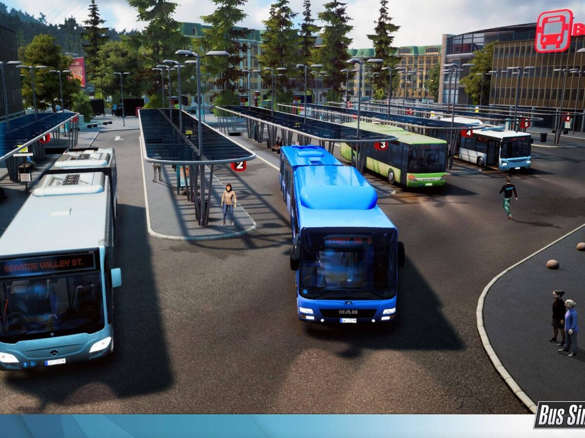 bus simulator 18 use drivers to generate income on two routes