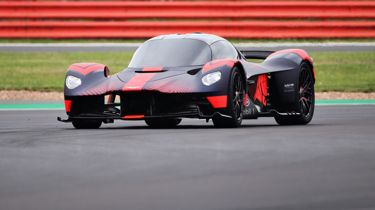 Aston Martin Valkyrie Makes Its Dynamic Debut at British F1 Grand Prix