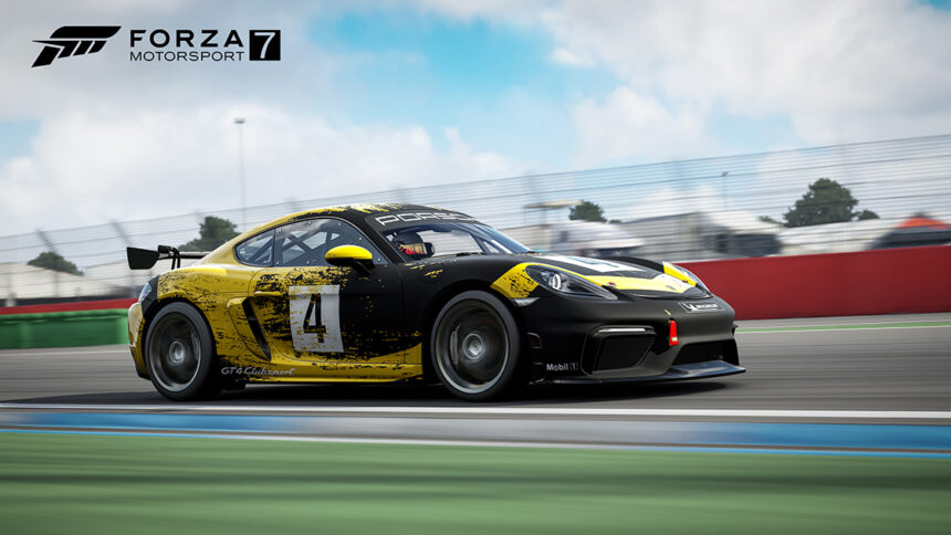 Forza Motorsport 7 August Update Now Available: Porsche 718 Cayman GT4 ...