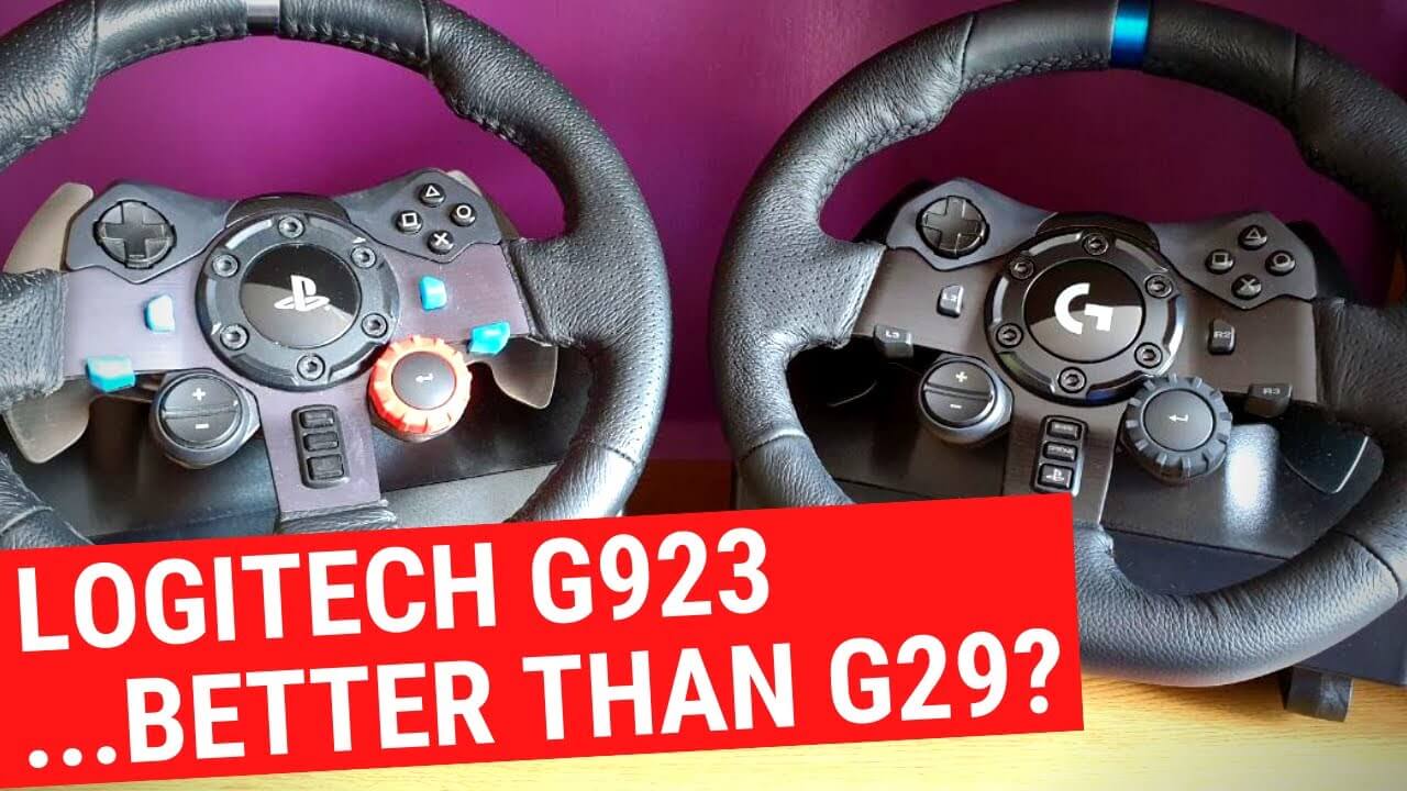 Logitech G923 vs G29 - WORTH the upgrade? 