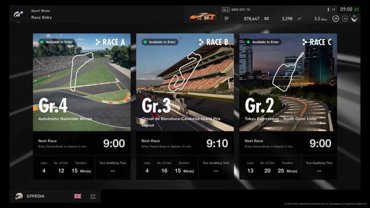 GT Sport Daily Races: Group Project – GTPlanet