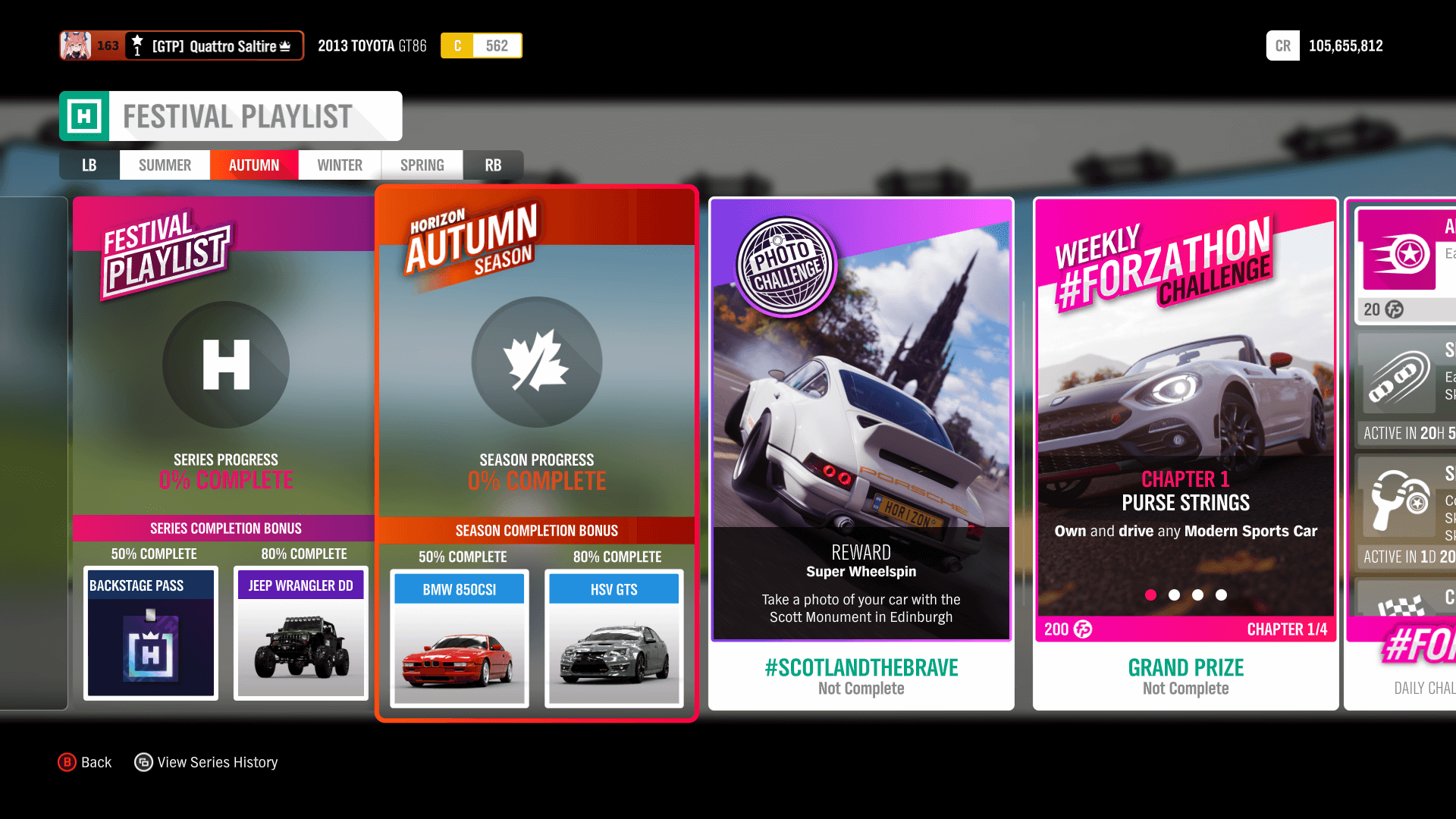how to qualify for autumn in forza horizon 4 demo