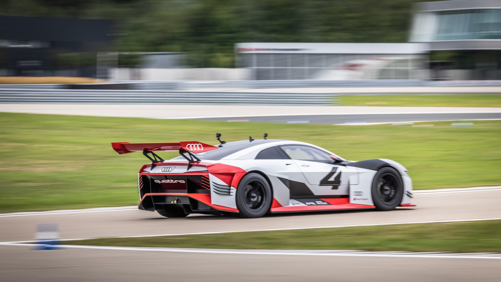 Ken Block Drives the Audi etron Vision GT Concept