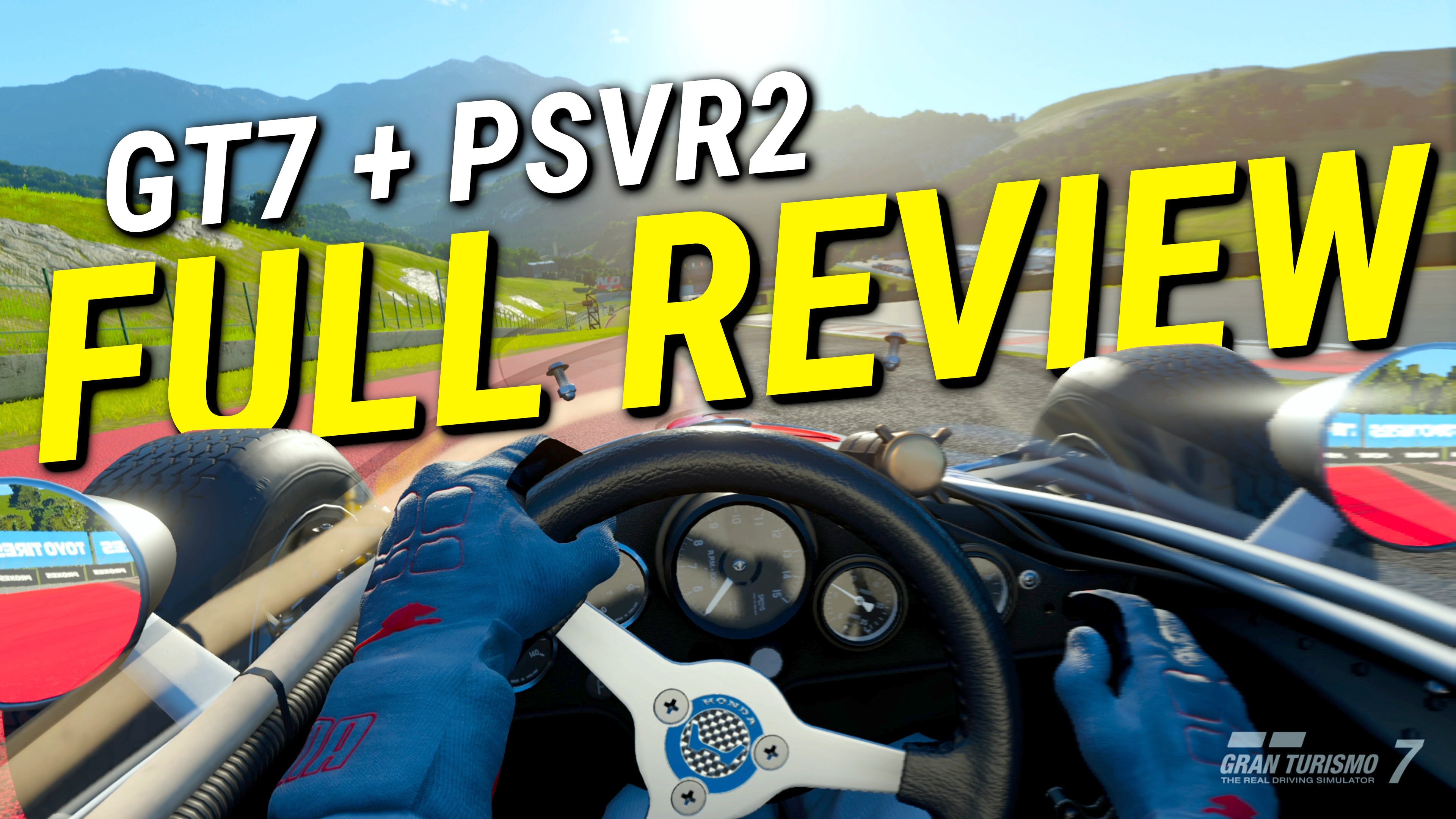 GRAN TURISMO SPORT VR - PS5 PSVR GAMEPLAY - GT SPORT RACE TRACK