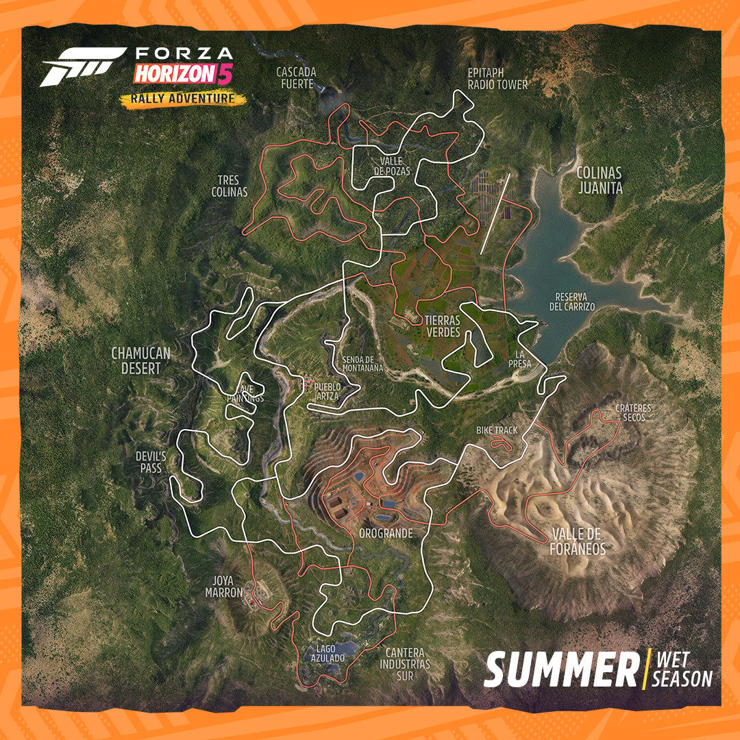 Forza Horizon New Map Expansion 