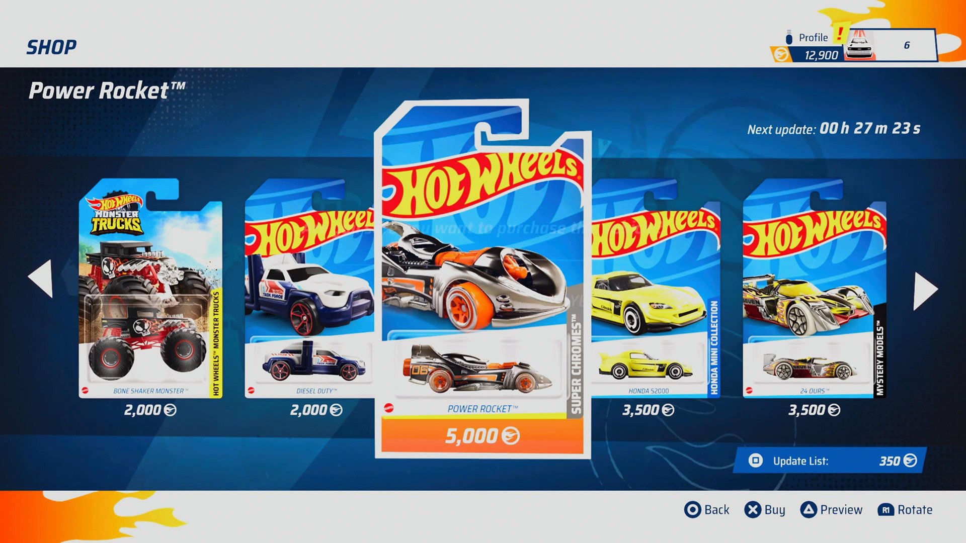  Hot Wheels Monster Trucks Bone Shaker in Forza Horizon 5