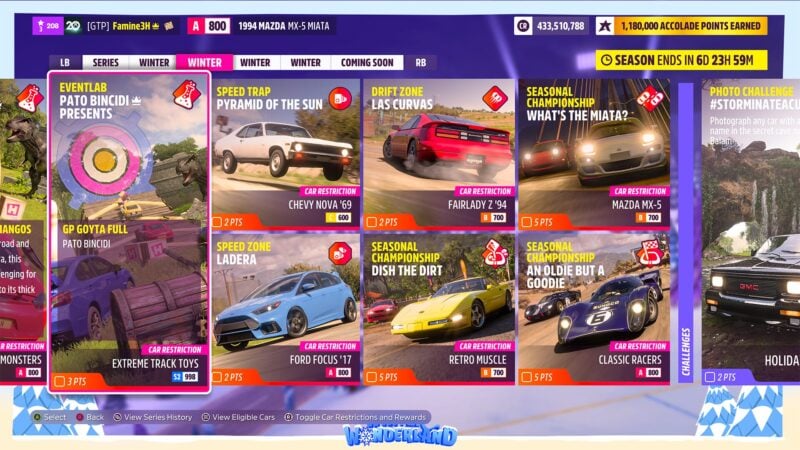 Forza Horizon 5 Season Change: Meet Your Maker – GTPlanet